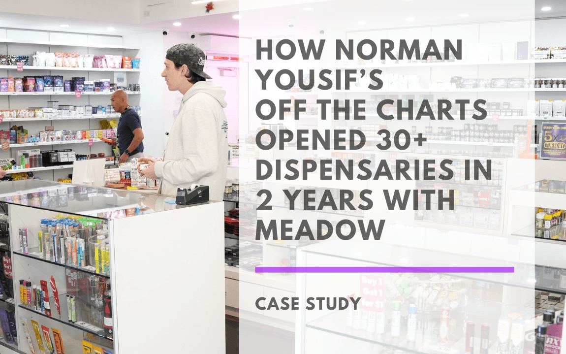 How Norman Yousif’s Off the Charts Opened 30+ Dispensaries in 2 Years with Meadow