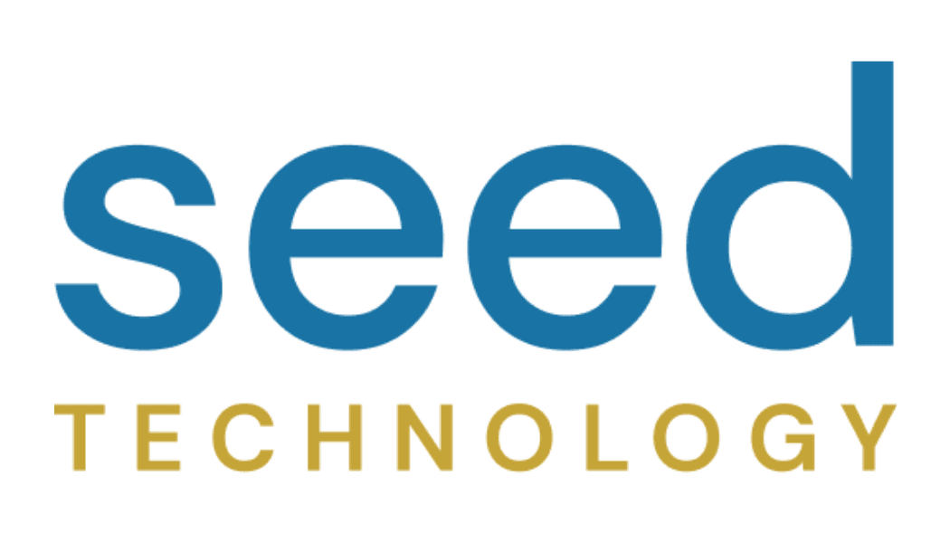 The Seed Technology logo features the word “seed” in clean, rounded blue lowercase letters, paired with the word “TECHNOLOGY” in uppercase gold below it—blending approachability with professionalism. The design reflects a focus on modern retail tech built with simplicity and clarity in mind.
Seed Technology builds self-service kiosk solutions for cannabis retailers, enhancing the in-store shopping experience. Meadow’s integration with Seed allows dispensaries to connect their POS system directly to Seed’s interactive kiosks—enabling faster checkouts, real-time menu sync, and streamlined customer flow without additional staffing.